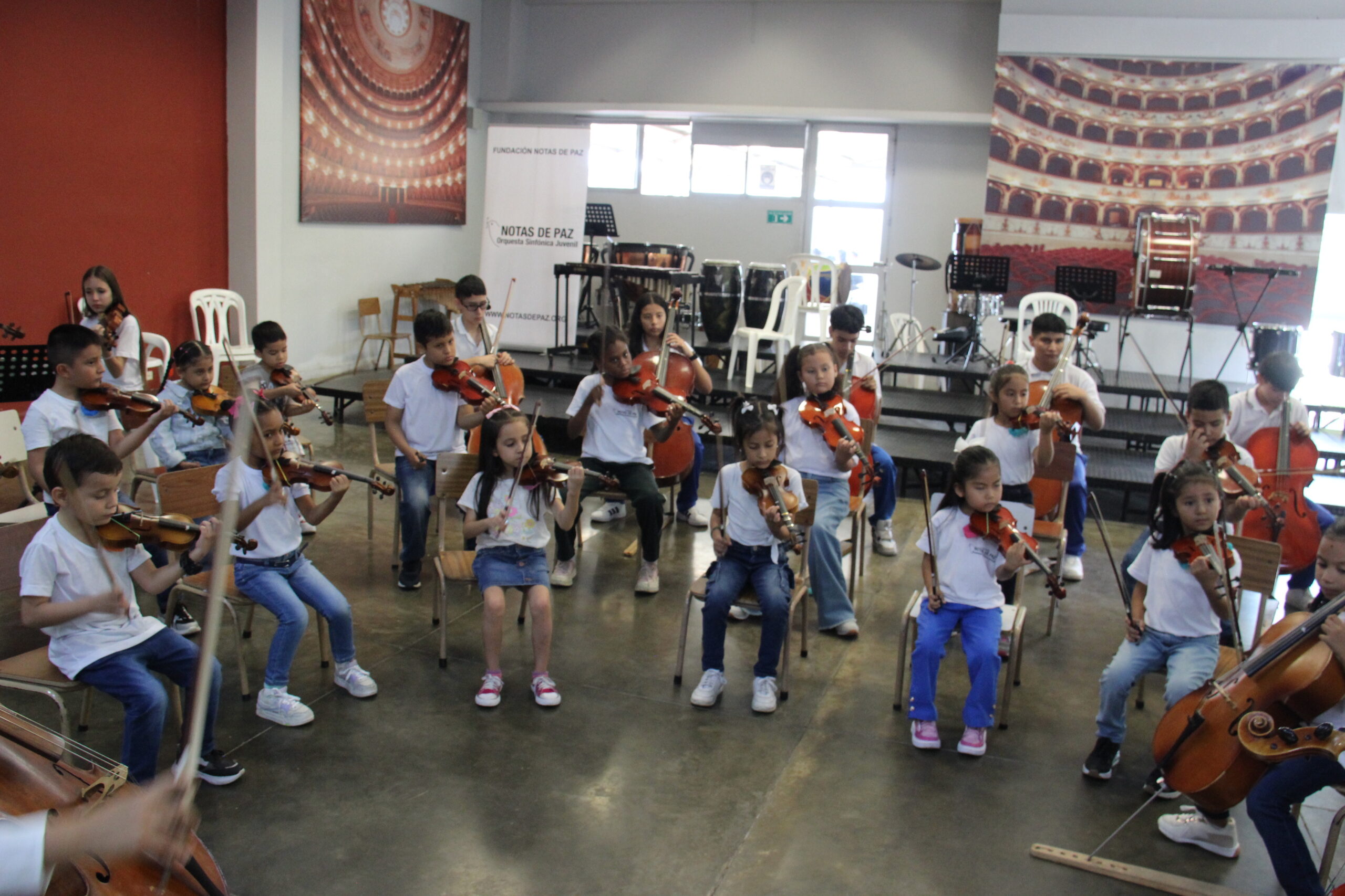 Concierto infantil para la primera infancia Donar un instrumento